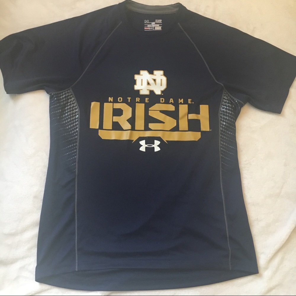 Small Under Armor Notre  Dame  Irish T-shirt